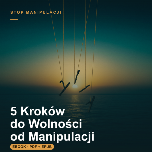 5 Kroków do Wolności od Manipulacji – okładka ebooka